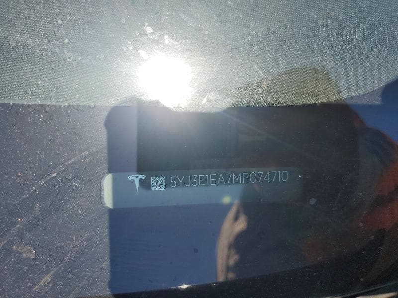 2021 TESLA MODEL 3 12