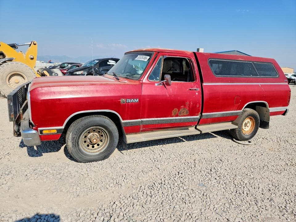1989 DODGE D-SERIES D100 - 1
