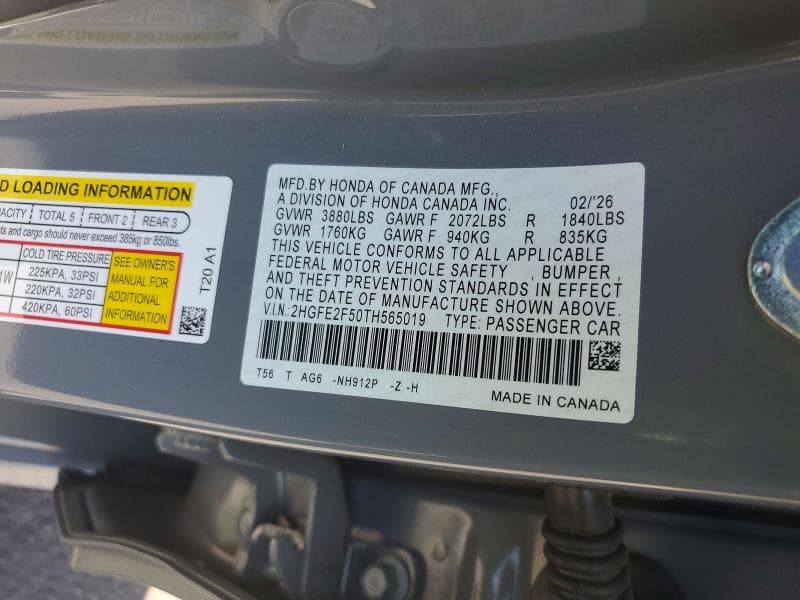 2026 HONDA CIVIC SPORT 13
