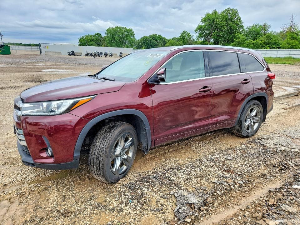 2017 TOYOTA HIGHLANDER LIMITED PLATINUM - 1