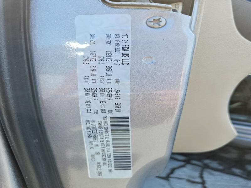 2017 DODGE GRAND CARAVAN SXT 14