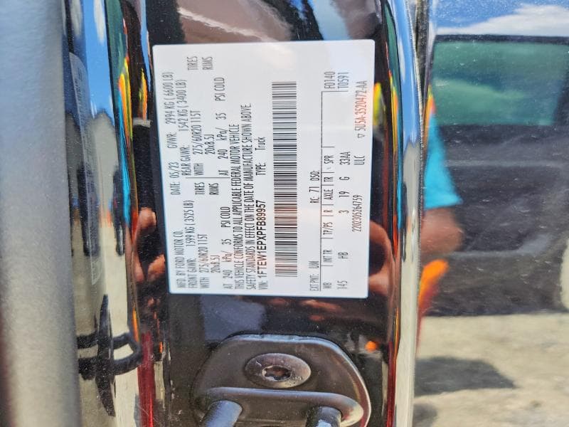 2023 FORD F150 SUPERCREW 12