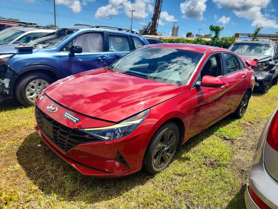 2023 HYUNDAI ELANTRA BLUE - 1