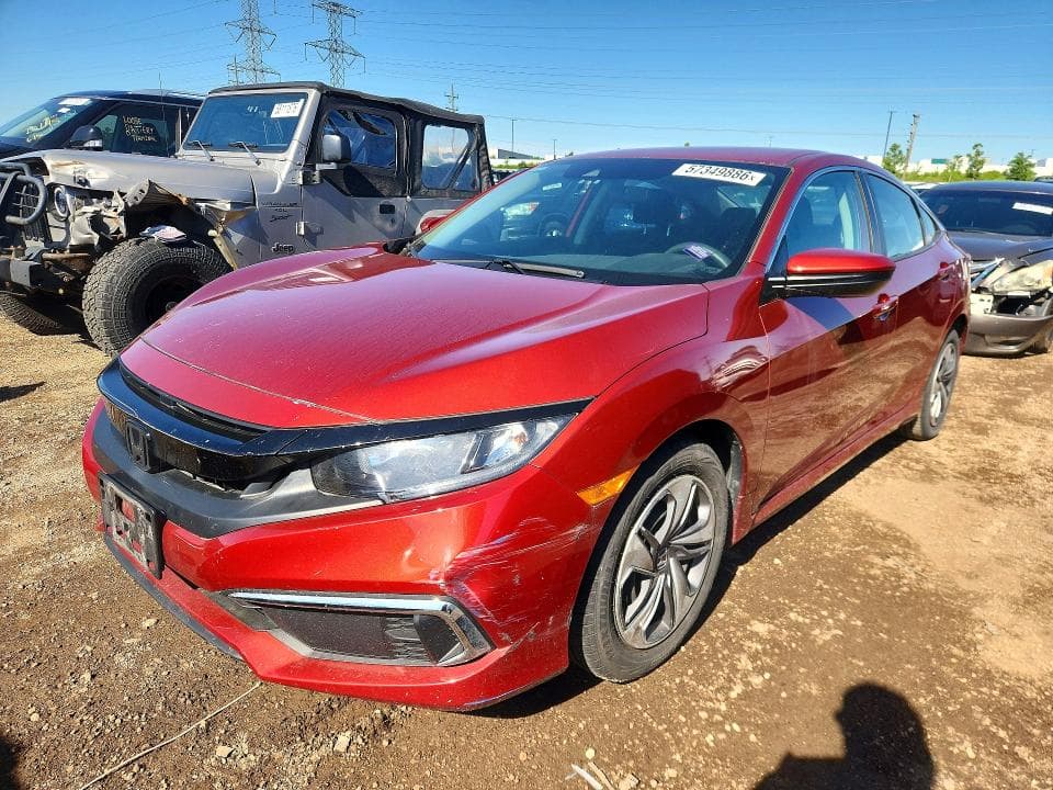 2019 HONDA CIVIC LX - 1