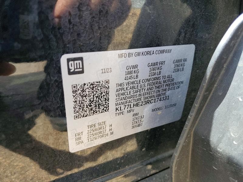 2024 CHEVROLET TRAX 1LT 12