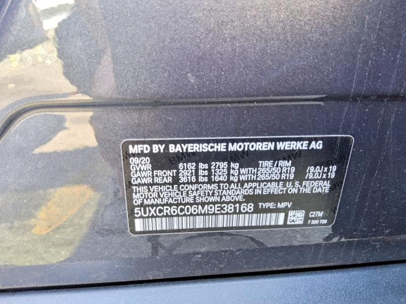 2021 BMW X5 XDRIVE40I 13