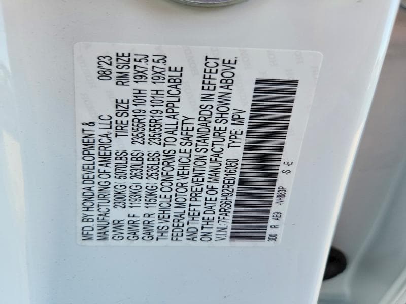 2024 HONDA CRV 13