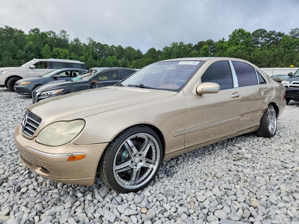2002 MERCEDES-BENZ S-CLASS