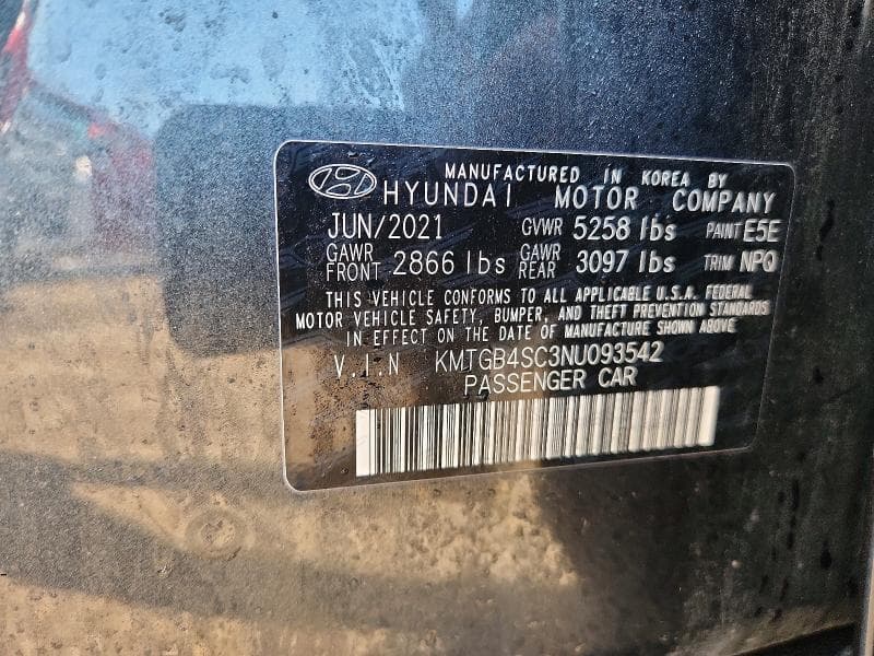 2022 GENESIS G80 2.5T 12
