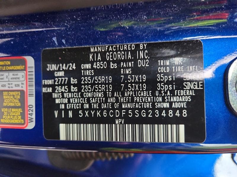 2025 KIA SPORTAGE X LINE 12