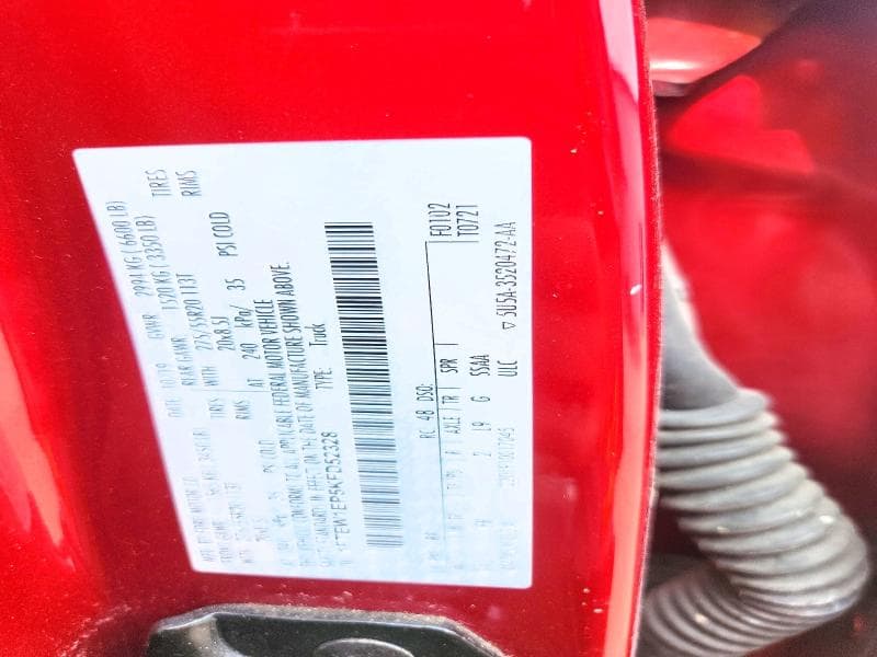 2019 FORD F150 SUPERCREW 12