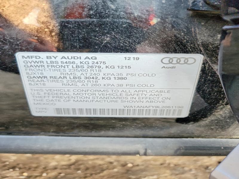 2020 AUDI Q5 PREMIUM 14
