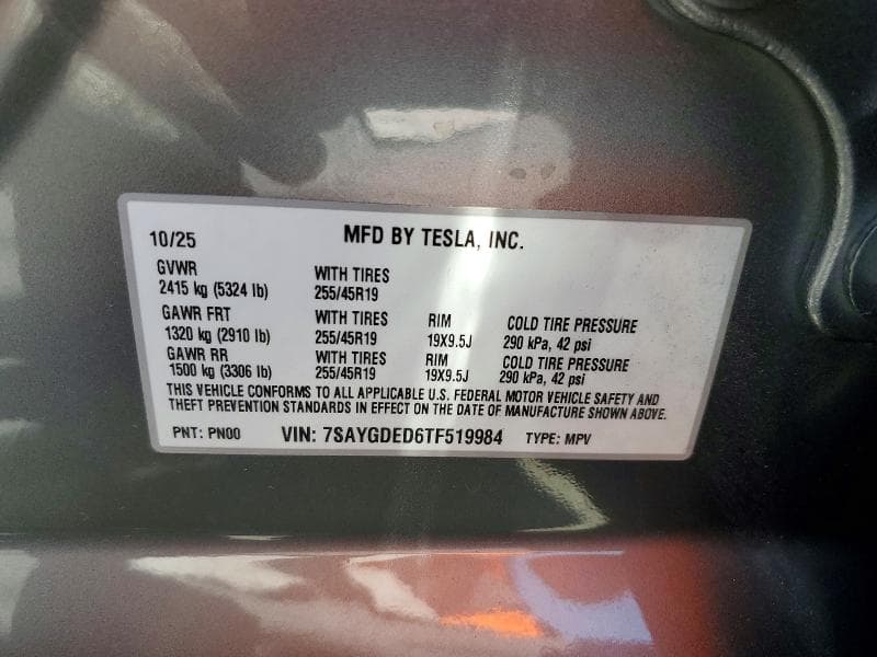 2026 TESLA MODEL Y 13