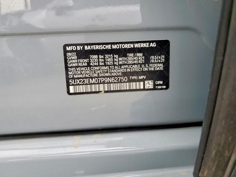 2023 BMW X7 XDRIVE40I 13