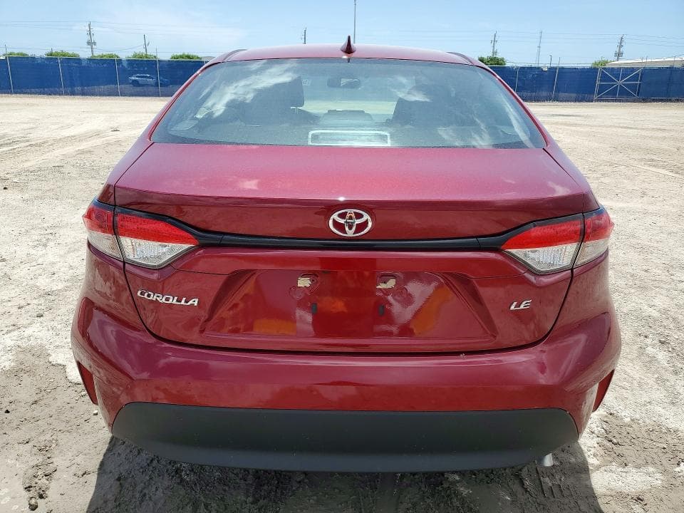 2025 TOYOTA COROLLA LE 6