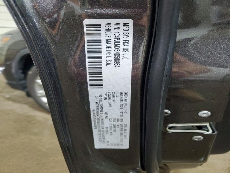 2022 JEEP CHEROKEE LATITUDE LUX 13