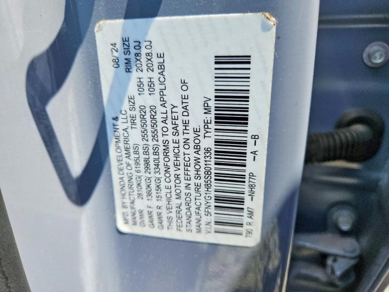 2025 HONDA PILOT ELITE 13