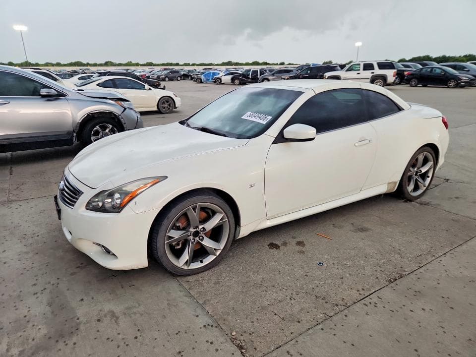 2014 INFINITI Q60 CONVERTIBLE BASE