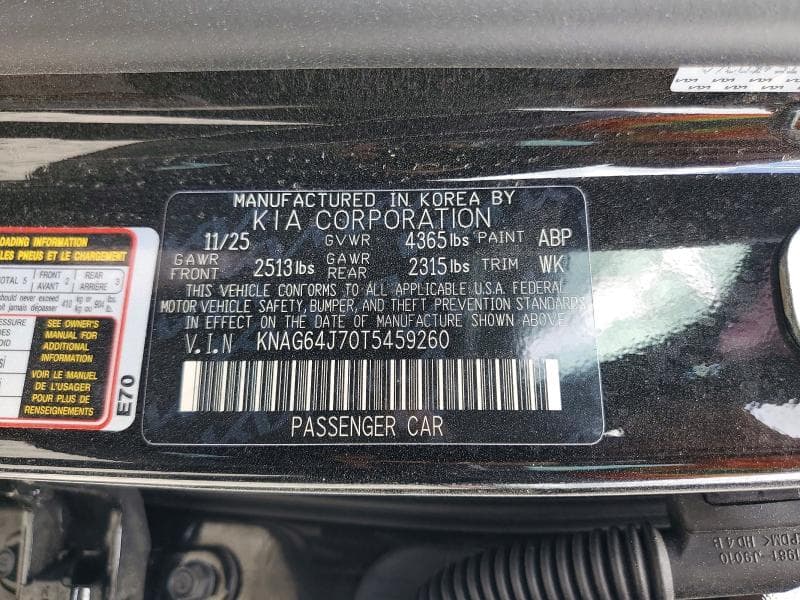 2026 KIA K5 GT LINE 13