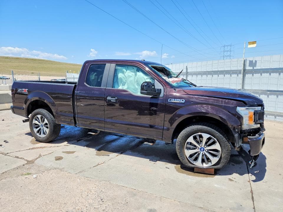 2019 FORD F150 SUPER CAB 4