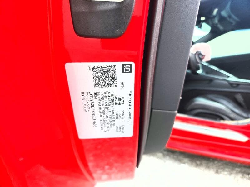 2024 CHEVROLET CORVETTE STINGRAY 1LT 12