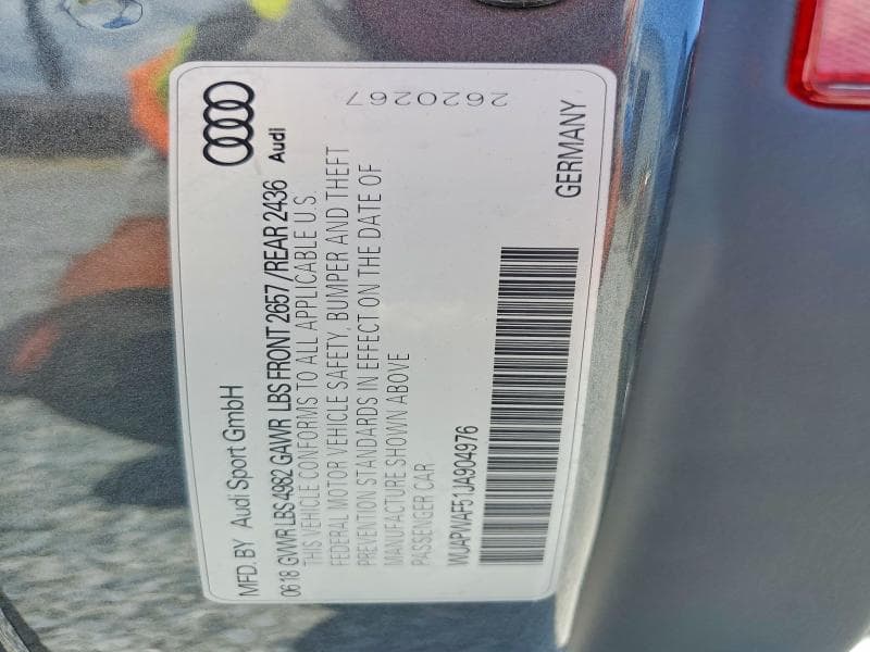 2018 AUDI RS5 13