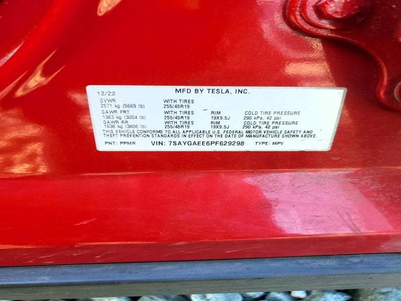2023 TESLA MODEL Y 12