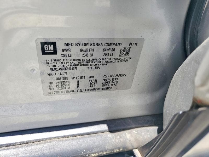 2019 BUICK ENCORE PREFERRED 13