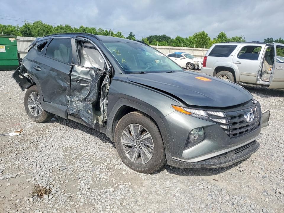 2024 HYUNDAI TUCSON BLUE 4