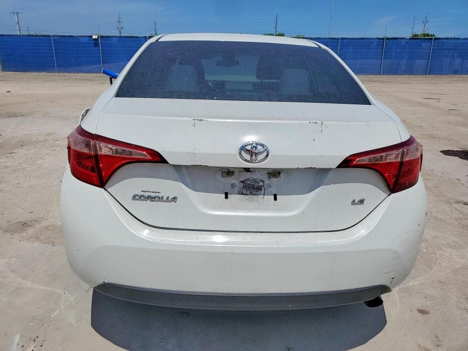 2018 TOYOTA COROLLA LE 6