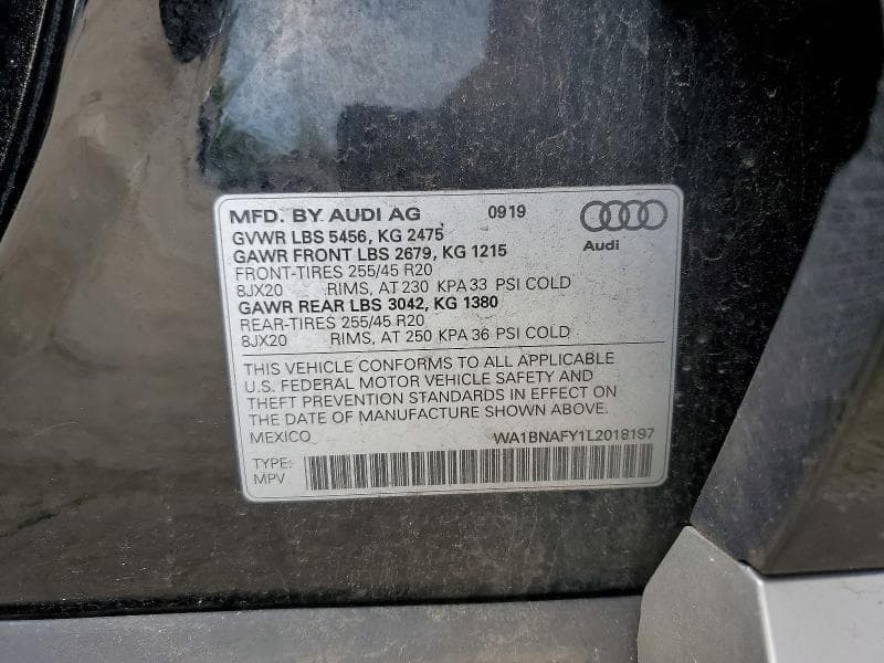2020 AUDI Q5 PREMIUM PLUS 14