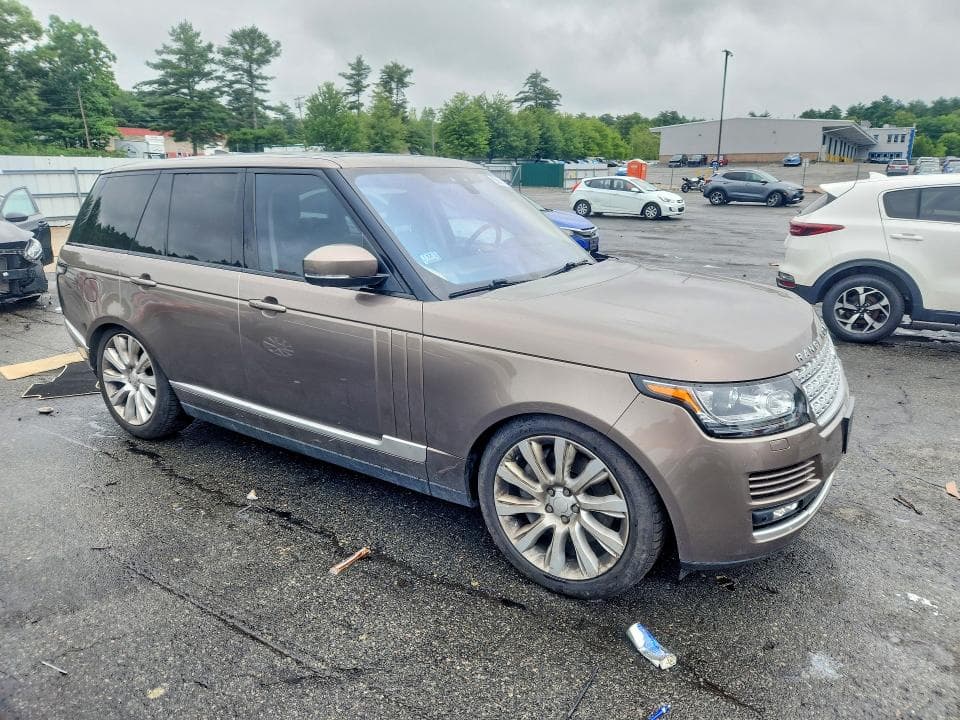 2017 LAND ROVER RANGE ROVER HSE 4