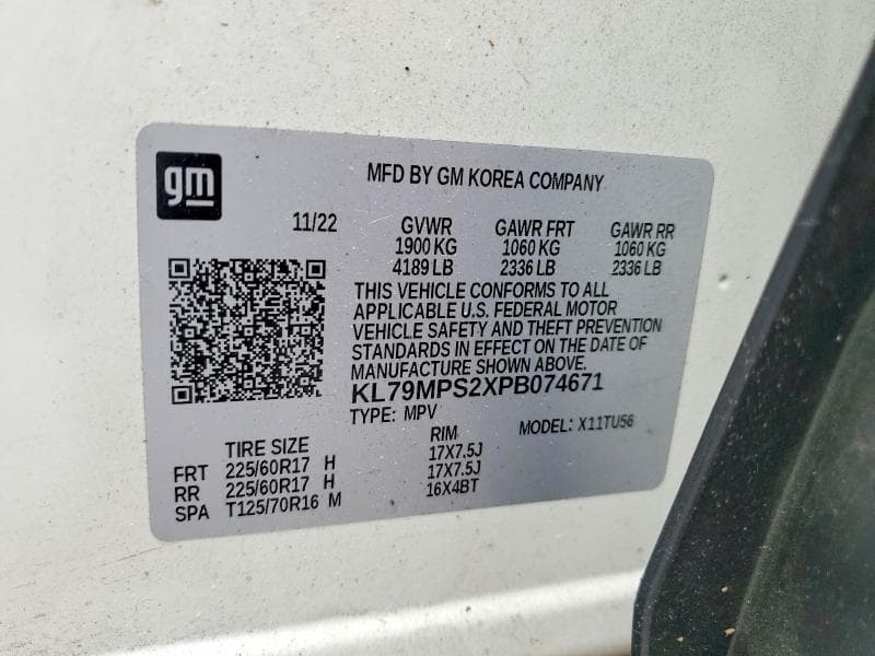 2023 CHEVROLET TRAILBLAZER LT 12