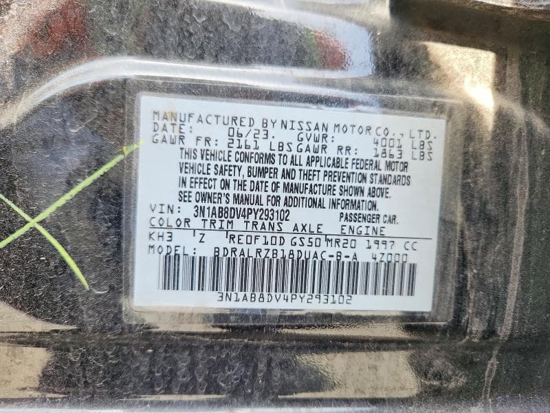2023 NISSAN SENTRA SR 12