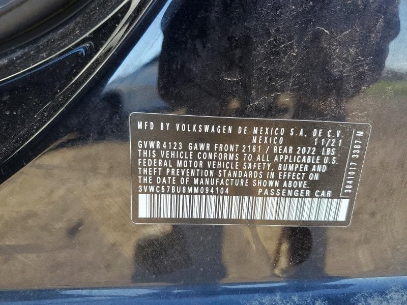 2021 VOLKSWAGEN JETTA S 12