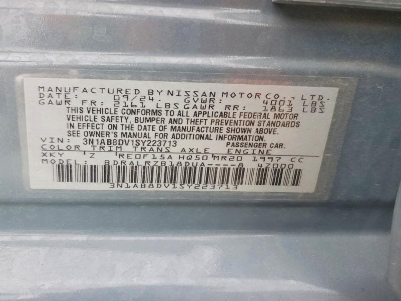 2025 NISSAN SENTRA SR 12
