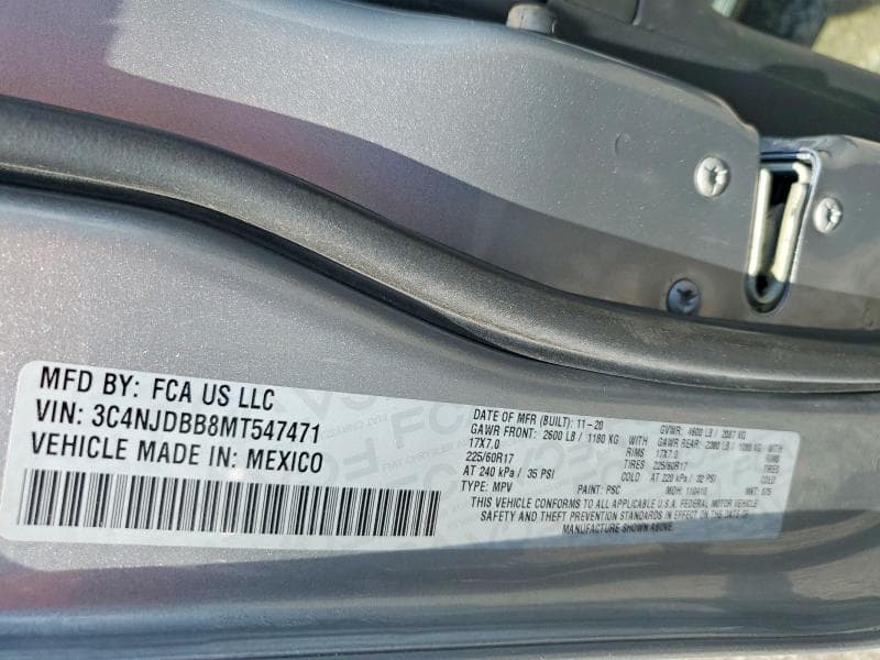 2021 JEEP COMPASS LATITUDE 13