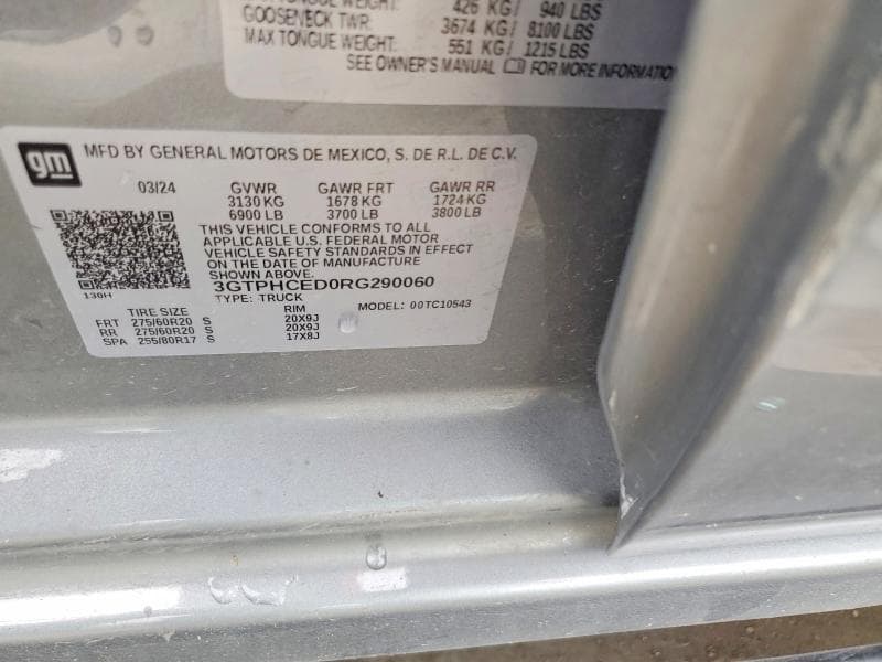2024 GMC SIERRA C1500 ELEVATION 12
