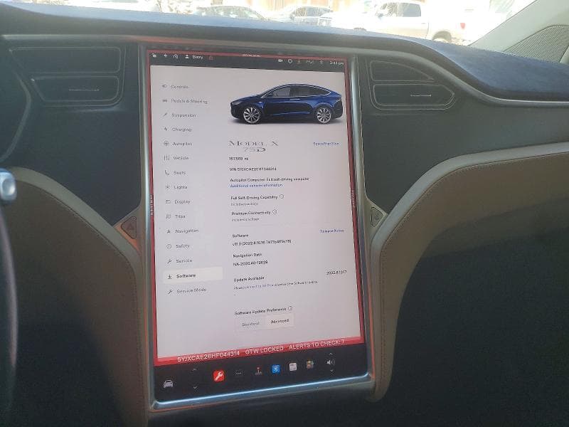2017 TESLA MODEL X 9