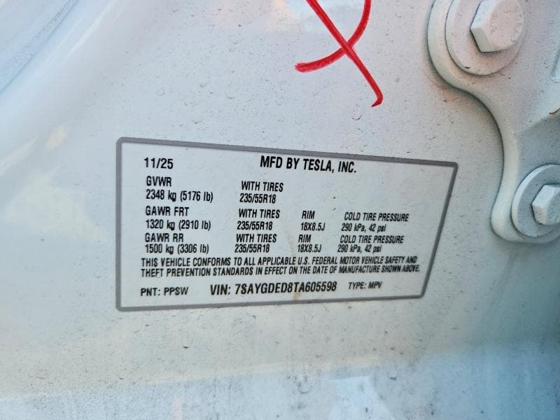 2026 TESLA MODEL Y 13