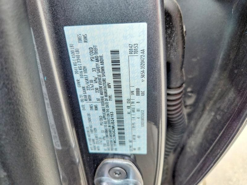 2021 FORD ESCAPE SE 13