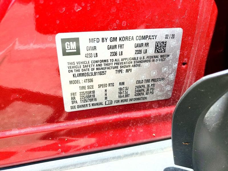 2020 BUICK ENCORE GX SELECT 13