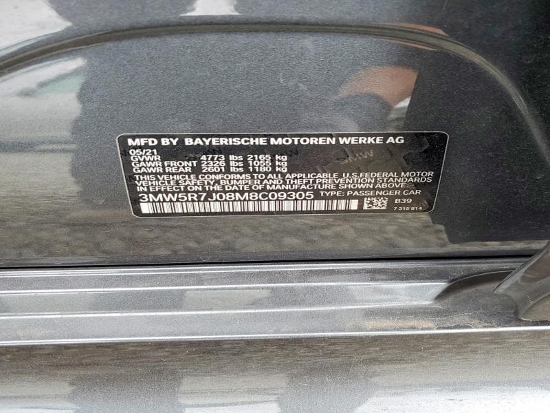 2021 BMW 330XI 13