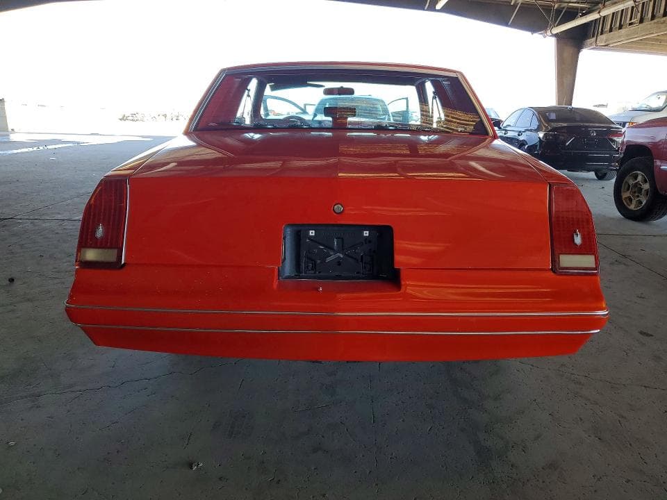 1986 CHEVROLET MONTE CARLO 6