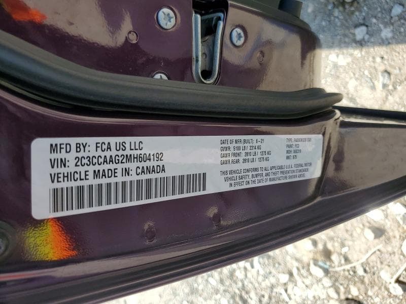 2021 CHRYSLER 300 TOURING 12