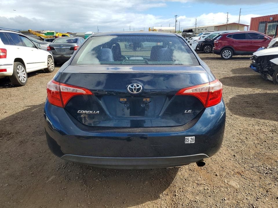 2017 TOYOTA COROLLA L 6
