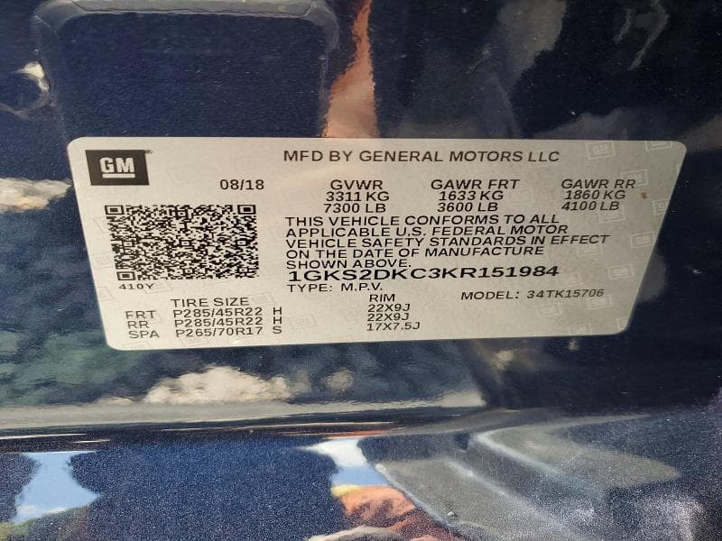 2019 GMC YUKON SLT 13