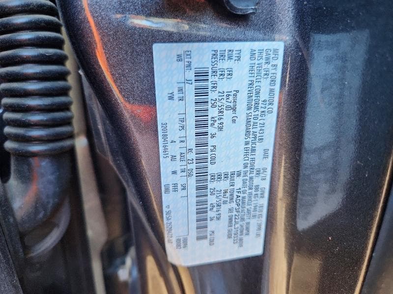2018 FORD FOCUS SE 13