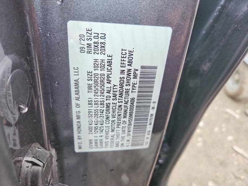2021 HONDA 5500PPG 13