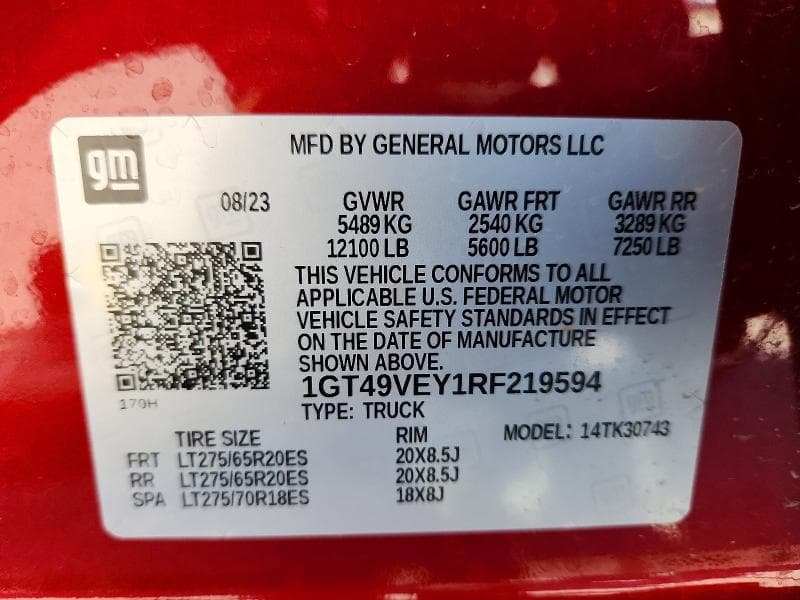 2024 GMC SIERRA K3500 AT4 13